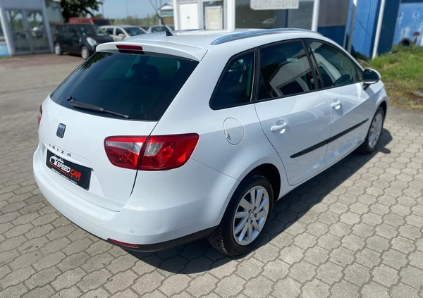 Seat Ibiza cena 21900 przebieg: 175660, rok produkcji 2012 z Gliwice małe 742